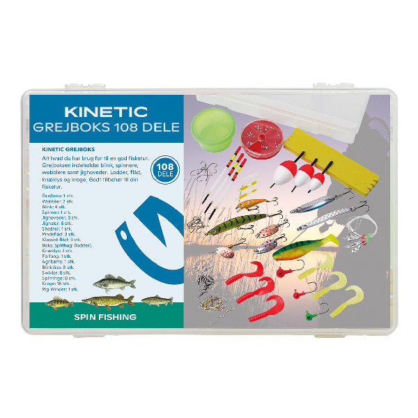 Kinetic Betesask startkit. 108 delar