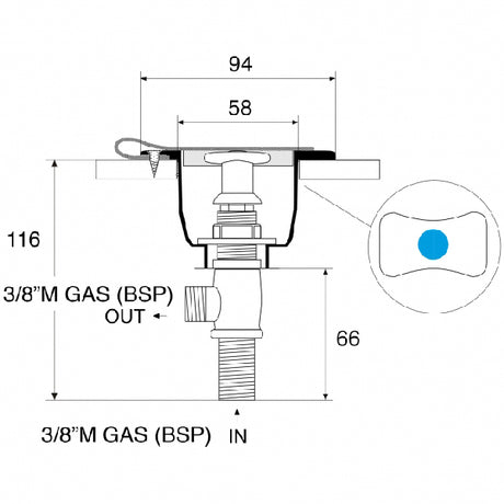 Stoppkran RR3010