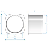 Slangadapter till ventilator 480970