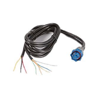 Strömkabel Hds/krok/Elite,krok med nmea 0183 (blå/röd)