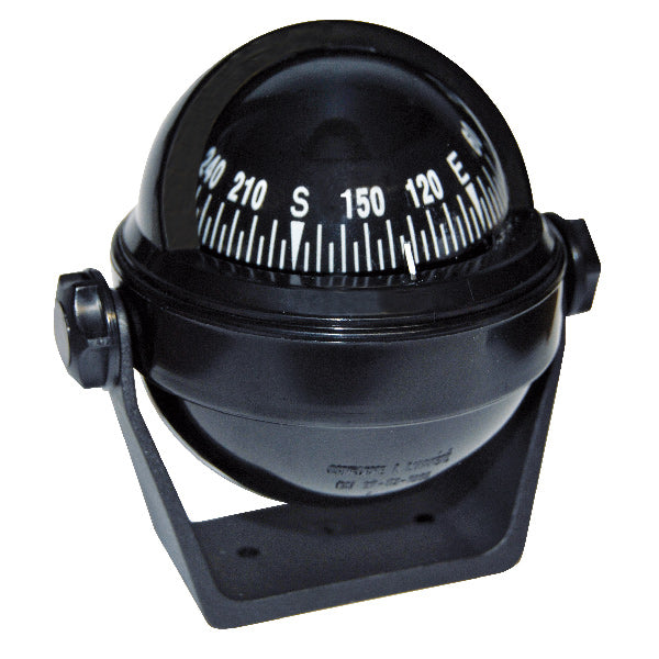 Riviera kompass STELLA BS2 65mm med bygel, svart m svart ros