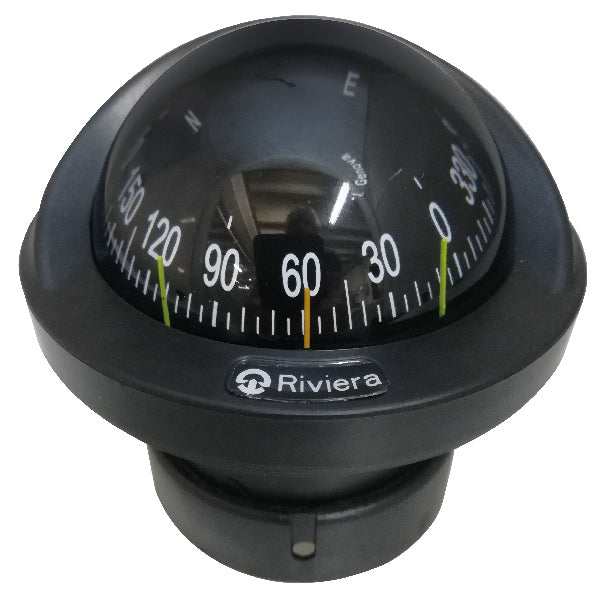 Riviera kompass nedfälld ARTICA BA1 SLIM, 70mm, svart