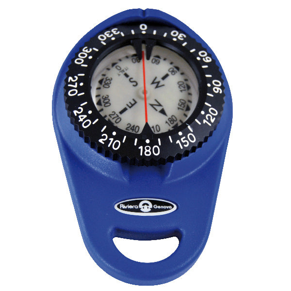Riviera kompass ORION - handpejlkompass, blå