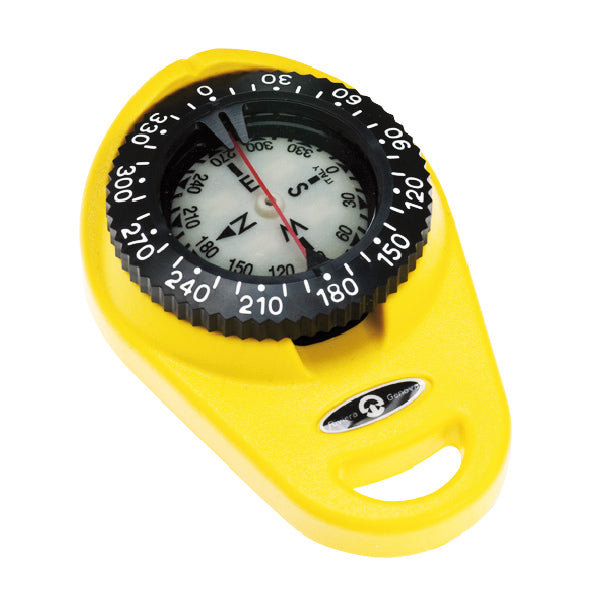 Riviera kompass ORION -  handpejlkompass, gul