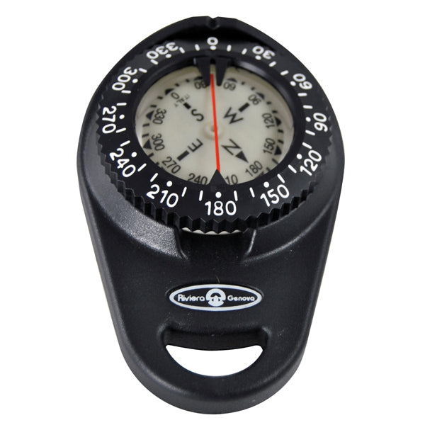 Riviera kompass ORION -  handpejlkompass, svart