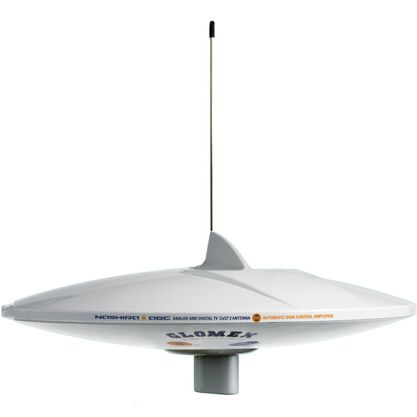 Glomex V9112AGCU/DAB TV-antenn med DAB Ø37cm, 20m kabel 2tv