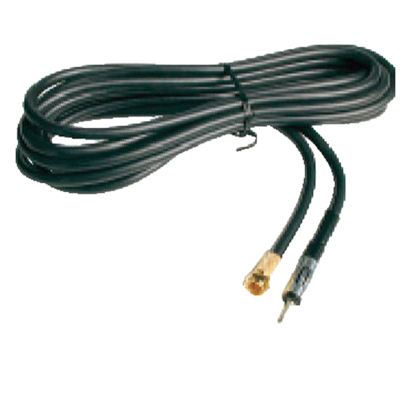 Glomex radiokabel 3,6m Female gold - motorola plugg