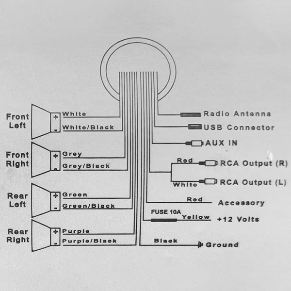 Velex Marine radioset DAB+/FM med 2 högtalare 6,5"