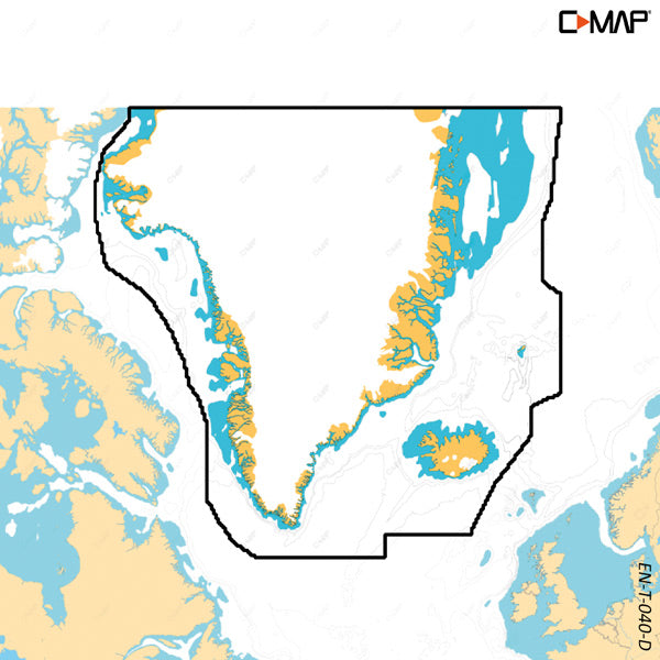 C-Map Discover X, Grönland "endast med köp av en plotter"