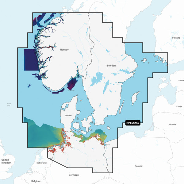 Navionics Platinum+ Danmark EU645L