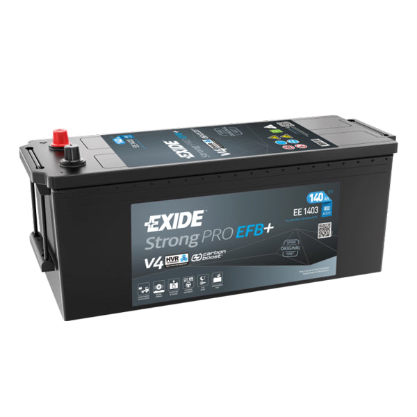 Exide Batteri 140Ah dual ekspert EFB+