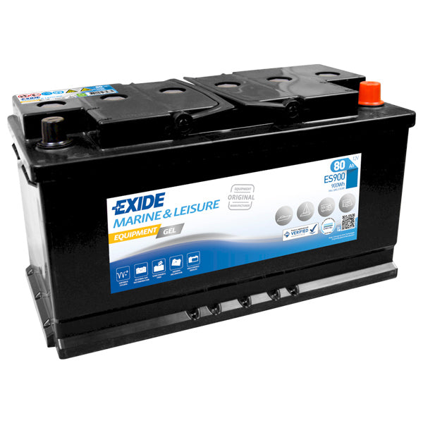 Exide Batteri Nautilus 80Ah gel equipment