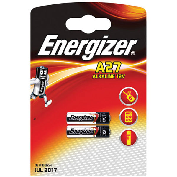 Energizer-batteri mn27/a27 12V för 01.0157 2st.