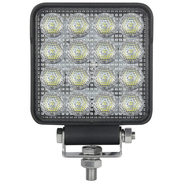 1852 däcksbelysn. 10-30V, 24W Osram LED, Flood, 2200 lm