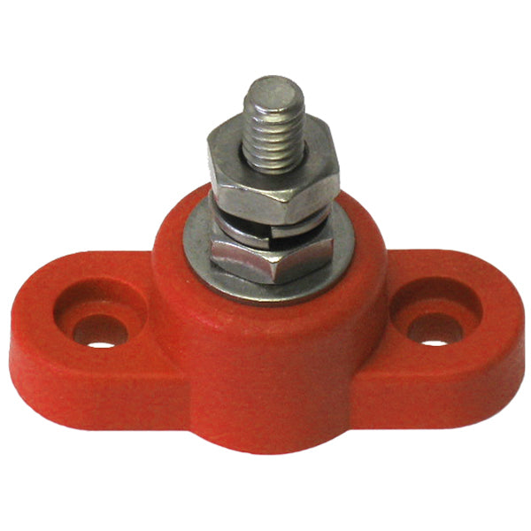 EL koppling enkel röd max. 150Amp Ø6,4 mm