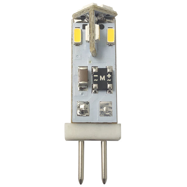 1852 LED G4 stiftpære Ø8x22mm 10-35vdc 0,8/10W - 2 pak