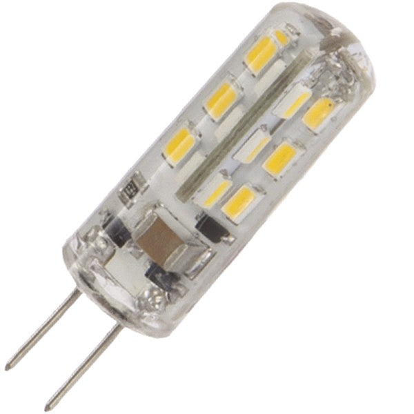 Nauticled G4 stiftglödlampa IP65 Ø9x25mm 10-35vdc 1,5/10 W