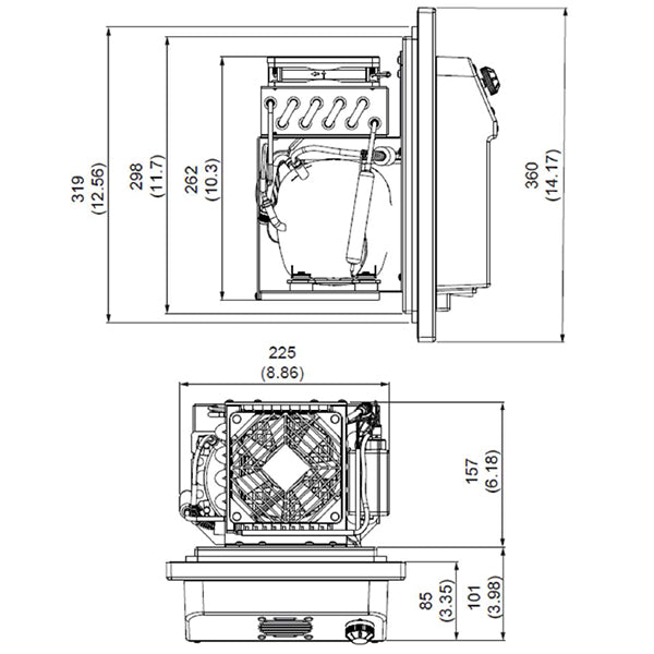 Isotherm kølesystem VE200 max 200liter