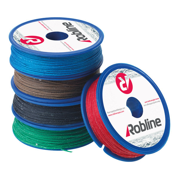 Robline Vaxat tackelgarn 0,8mm utv. färger box 10x80 m