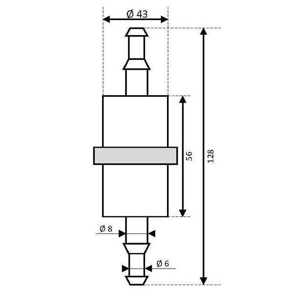 Filter diesel/bensin max 3500cc