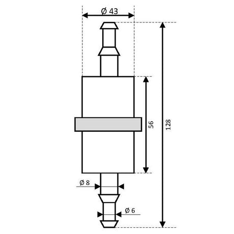 Filter diesel/bensin max 3500cc