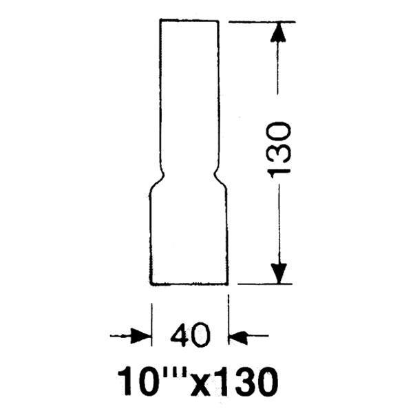 DHR Lampglas 10 x 130 mm