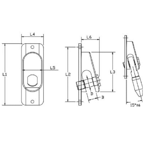 Gaffelterminal extern